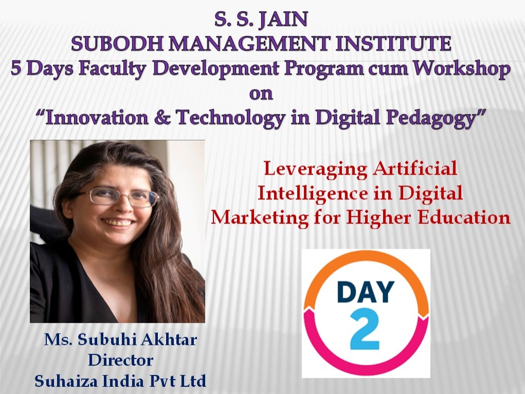 fdp-cum-workshop-on-leveraging-artificial-intelligence-in-digital-marketing-for-higher-education-by-ms-subuhi-akhtar-director-suhaiza-india-pvt-ltd-jaipur